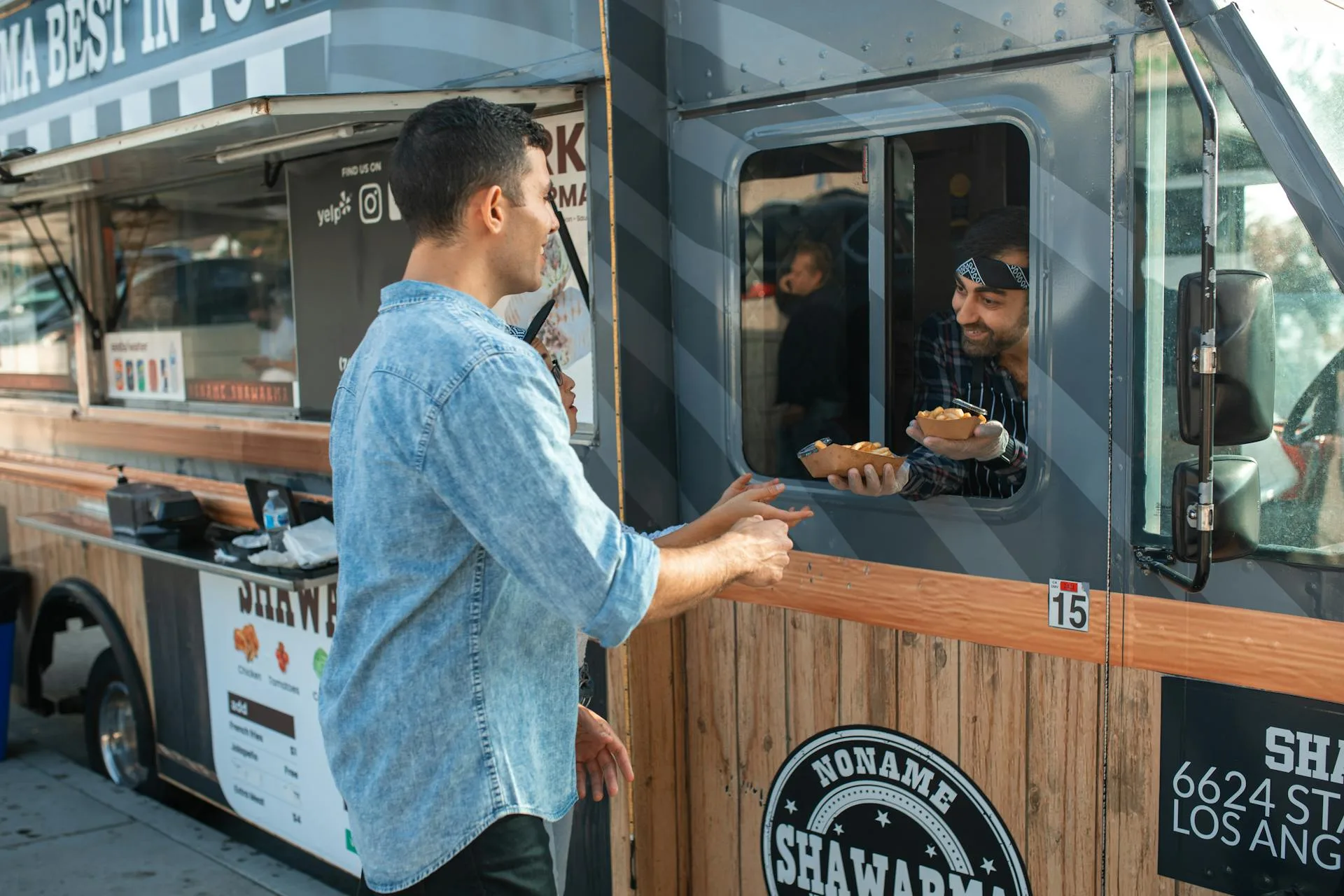 Foodtruck vor Ort auf einem Event